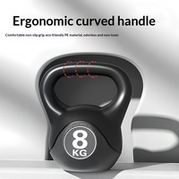 Kettlebell en PE massif JQ001 – Équipement de fitness à domicile pour hommes et femmes, haltères de 6 kg et 20 kg pour squats et soulevés – Chine