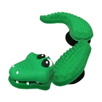 Breloques de chaussures 3D en caoutchouc en gros pour DIY, motifs dragons, serpents, crocodiles, accessoires de décoration pour chaussures, breloques 3D pour sabots