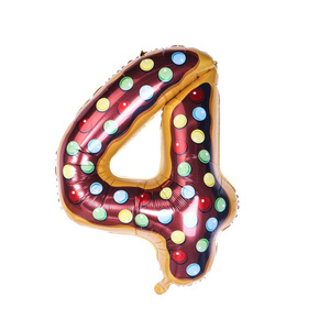 Globos de Mylar con Forma de Donut al por Mayor para Baby Shower, Fiesta Temática de Donuts - Product Image 6