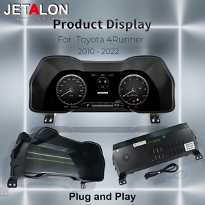 สำหรับ Toyota 4Runner ปี 2010-2022 แผงหน้าปัดดิจิตอล LCD พร้อม GPS มาตรวัดความเร็ว จอแสดงผลเสมือนจริง นาฬิกา วัดรอบเครื่องยนต์ - Product Image 3