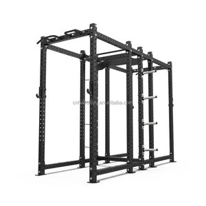 Système de rack à squats modulaire double face - Système de rack à squats extensible avec barre de traction texturée - Conception de salle de sport adaptée à l'avenir - Product Image 5