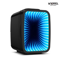 Mini-réfrigérateur électrique portable Winfull avec fenêtre de visualisation, faible bruit, économe en énergie, capacité de 6L, refroidissement semi-conducteur