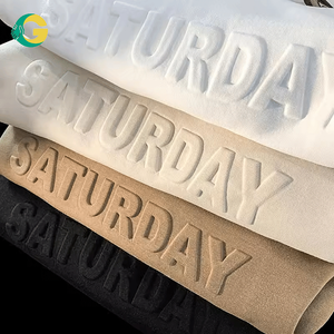 เสื้อฮู้ดดี้สตรีทแวร์พิมพ์ลาย 3 มิติ ปี 2026 GC ทรงโอเวอร์ไซส์ ผ้าฝ้ายเฟรนช์เทอร์รี่ 100% น้ำหนักมาก แบบสวมหัว ยูนิเซ็กซ์  ลายนูน - Product Image 1