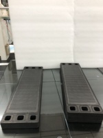 Plaque bipolaire en graphite personnalisable (BPP) pour électrolyseur à hydrogène, plaque d'électrolyse en graphite pour la production d'hydrogène, accessoires