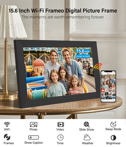 15.6 Inch <b>Large</b> 32GB WiFi Digital Picture <b>Frame</b> With 1920 * 1080 Touchscreen, Digital <b>Frame</b> Share <b>Photos</b> Videos Via Frameo App - Product Image 3