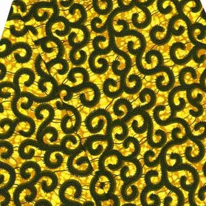 Mikemaycall <span class=keywords><strong>Tissu</strong></span> Imprimé Ankara de Haute Qualité Grand 6 Yards Ghana Golden Satin Royal <span class=keywords><strong>Wax</strong></span> Lace Fabrics - Product Image 4