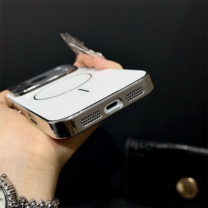 เคสกระจก Ag Nano Matte อย่างเป็นทางการสำหรับ iPhone 17 Pro Max 16 15 Plus 14 13 Pro Max17 air รองรับการชาร์จไร้สายแบบแม่เหล็ก ฝาหลังแข็ง ร้านค้า - Product Image 5