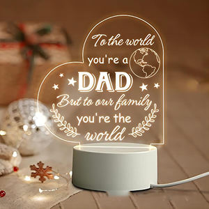 2025 hommes lumière LED <span class=keywords><strong>bonne</strong></span> fête des pères <span class=keywords><strong>cadeau</strong></span> pour <span class=keywords><strong>papa</strong></span> fête décoration fournitures en boîte numéro forme idées cadeaux pour <span class=keywords><strong>papa</strong></span> - Product Image 3