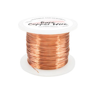 हॉबीवर्कर गोल्डन कॉपर बीडिंग वायर मल्टी गेज, पेशेवर और DIY आभूषण परियोजनाओं के लिए टिकाऊ और बहुमुखी - Product Image 6