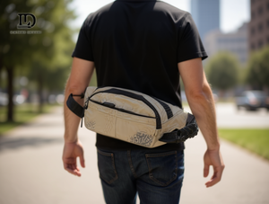 Borsa da Cintura per Uomo in Tessuto con Chiusura a Cerniera per Tutte le Stagioni MH-10037 - Product Image 2