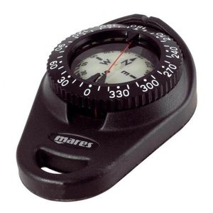 <span class=keywords><strong>Boussole</strong></span> de <span class=keywords><strong>plongée</strong></span> analogique <span class=keywords><strong>Mares</strong></span> HANDY COMPASS, antichoc, avec affichage luminescent, en plastique, avec anneau de suspension, pour la navigation - Product Image 1