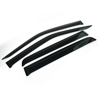 Accessoires extérieurs Déflecteur de fenêtre Dmax 2020 2021 2022 Visière de porte noire pour visière de fenêtre Isuzu Dmax