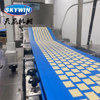 Machine à former des biscuits pour petites entreprises, ligne de production industrielle de biscuits, équipement d'emballage alimentaire automatique