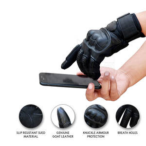 Gants de course de moto imperméables à écran tactile pour la sécurité des mains - Product Image 2