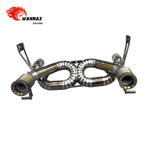 Sistema de <span class=keywords><strong>Escape</strong></span> Catback de Alto Rendimiento y Ligero de Aleación de Titanio para <span class=keywords><strong>Lamborghini</strong></span> Huracán EVO 5.2L V10 - Product Image 1