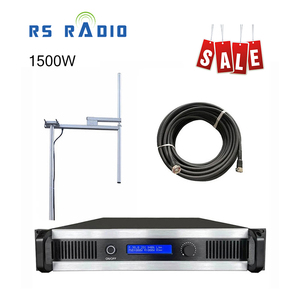 Miễn phí vận chuyển emeteur đài phát thanh FM 1500 W 1500 <span class=keywords><strong>Watt</strong></span> tầm xa phát thanh với cáp và ăng-ten cho nhà thờ đài phát thanh - Product Image 1