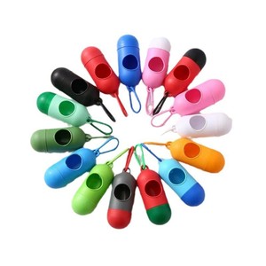 Sacs à déjections canines miniatures portables, biodégradables, très demandés, pour l'élimination durable des excréments. - Product Image 1