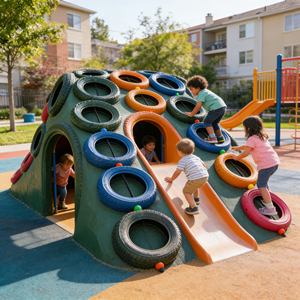 <span class=keywords><strong>Rampe</strong></span> d'escalade en <span class=keywords><strong>corde</strong></span> en gros <span class=keywords><strong>pour</strong></span> la remise en forme des enfants, encourage la force, l'agilité et la courage dans les jeux en plein air - Product Image 2