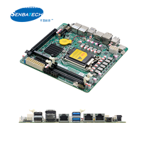 Placa base NAS con 6X puertos SATA3.0 i7 para lga1200 socket mini ITX placa base para NAS