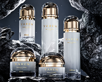Flacon de lotion pressurisé haut de gamme 100 ml, flacon de crème hydratante 50 g, flacon d'essence en verre, ensemble d'emballage