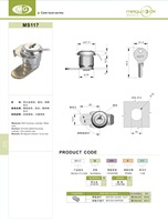 Prix usine en alliage de zinc meubles armoire porte boîte aux lettres serrure de bureau cylindre serrure à came