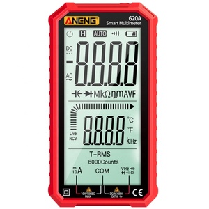 Multimètre numérique intelligent ANENG 620A, testeur de transistors, mesure de la capacité électrique, température, résistance - Product Image 1