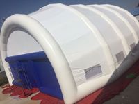 Tente gonflable en PVC WINSUN pour événements et fêtes en extérieur, certifiée CE, ignifuge, hermétique, installation facile, gonflage électrique