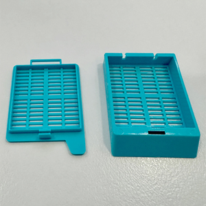 Tissue <span class=keywords><strong>Embedding</strong></span> Cassette <span class=keywords><strong>Histology</strong></span> Einweg pathologie Verbrauchs material Strip Hole <span class=keywords><strong>Embedding</strong></span> Cassette - Product Image 3