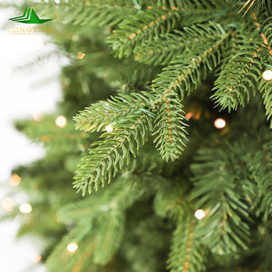 Sapin <span class=keywords><strong>de</strong></span> Noël artificiel mince pré-éclairé <span class=keywords><strong>de</strong></span> qualité supérieure le plus vendu avec des lumières blanches chaudes pour un décor <span class=keywords><strong>de</strong></span> vacances peu encombrant - Product Image 3