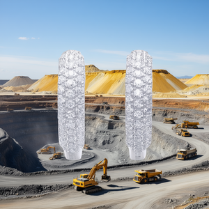 E572 Gold Earrings For Mining Equipment <b>Mineral</b> <b>Separator</b> Use - Product Image 2