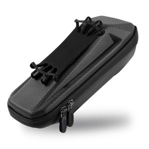 Outdoor-Fahrrad-Fronttasche Handyhalter EVA-Hartschale Reißverschluss Vorderrahmen-Oberrohr-Tasche für Rennrad und Mountainbike - Product Image 5