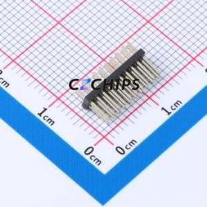 HB-PH1-127210PB2GOP Pin Header Through hole Component (THT),P=1.27mm Connector 2x10P 1.27mm 1.27mm Pin Header - Product Image 2