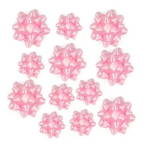 Pink Butterfly Bow <b>Gift</b> Ribbons Polyester Satin Woven Solid Style Birthday Valentine's Day <b>Christmas</b> Decoration - Product Image 1