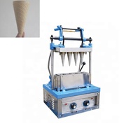 Machine à gaufres Machine à fabriquer des cornets de crème glacée Gaufrettes Biscuit Machine à fabriquer des cornets de glace