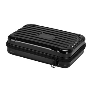 Custodia in alluminio per barbiere portatile custodia in nero con EVA PVC legno poliestere materiali OEM/ODM supportato - Product Image 1