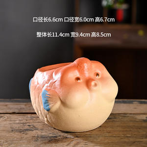 JM Pots décoratifs créatifs pour plantes succulentes en céramique et <span class=keywords><strong>terre</strong></span> <span class=keywords><strong>cuite</strong></span>, pour usage domestique, avec contrôle de la croissance des racines, Vente en gros en liquidation - Product Image 3