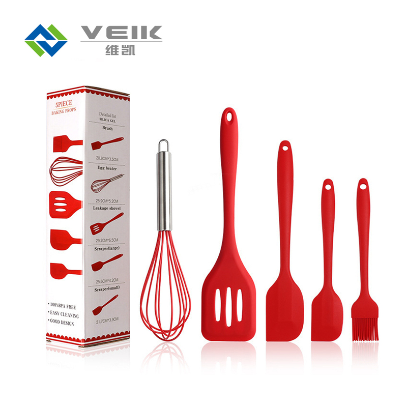 Food Grade Heat Resistant 5 Piece