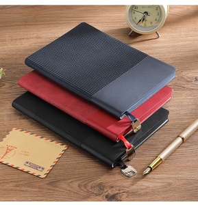 Agenda A5 Personalizzata a Doppio Materiale con Copertina Rigida a Righe, 100 Fogli, Stile Business, in Pelle PU, per Ufficio e Scuola - Product Image 4