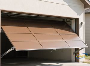 LONG TAI Sunnysky Portes de <span class=keywords><strong>garage</strong></span> à rabat sectionnel motorisées en aluminium encadrées en verre pour double entrée de voiture pour l'extérieur et les garages de villa - Product Image 4