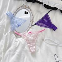 Celana Dalam Wanita Seamless Nyaman Model Thong - Lingerie Seksi Manis & Sensual Satu Garis Tali Tipis Grosir