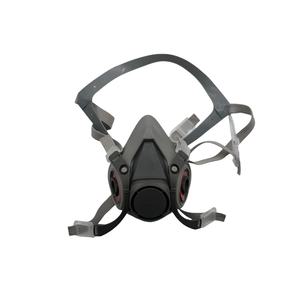 डबल फिल्टर रासायनिक गैस मास्क के साथ श्वसन आधा चेहरा सुरक्षा मास्क - Product Image 4