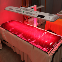 Tapis de yoga et de Pilates BioMol Big Red Light Therapy avec thérapie par lumière infrarouge 660nm 850nm pour la maison et la salle de sport