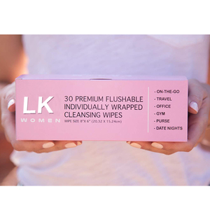 Biokleen 30 lingettes nettoyantes d'hygiène féminine intime naturelle de marque privée <span class=keywords><strong>lingette</strong></span> nettoyante en bambou biologique Yoni vaginal lingettes féminines - Product Image 5