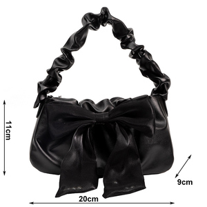Newest Wholesale Long Strip Fashion Trends Elegant Ladies Shoulder Bags Women's Luxury Clutch <b>Handbags</b> With Bow - Product Image 2