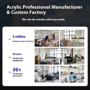 <span class=keywords><strong>Vitrine</strong></span> de présentation en acrylique personnalisée anti-poussière pour figurines de collection, montage facile, protection des figurines d'action, boîte cube - Product Image 5