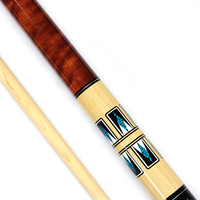 Interface en bois tiges d'arbre de queue de billard en érable 57 pouces 13mm queues de billard universelles 1/2 bâtons de queue fendus piscine de billard
