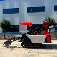 Récolteuse d'arachides entièrement automatique avec déchargement en hauteur, collecte mécanique des fruits, extraction des semis, tri et nettoyage du sol