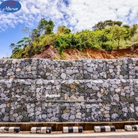 2024 produit chaud Double treillis métallique hexagonal automatique torsadé faisant des machines Machine de maille de Gabion de cage en pierre