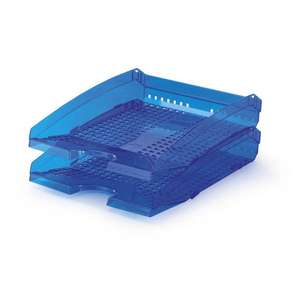 DURABLE-Bandeja de cartas Trend 1701626010, apilable, tamaño A4 y C4, 250x70x337mm (paquete múltiple) ACCESORIOS DE ESCRITORIO - Product Image 4