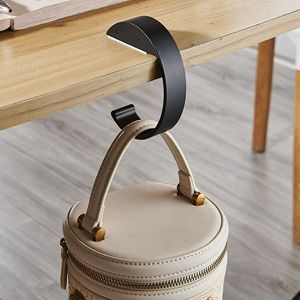 Wholesale Customized Metal Mobile Desk Bag <b>Hook</b> Double-Tiered Portable Utility <b>Hooks</b> for School Home Use OEM/ODM Artifact Side - Product Image 2